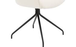 Goossens eetkamerstoel hera wit stof - 8221075-01 3