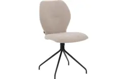 Goossens eetkamerstoel hera beige stof - 8221080-02
