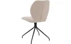 Goossens eetkamerstoel hera beige stof - 8221080-02