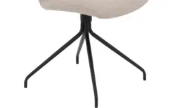 Goossens eetkamerstoel hera beige stof - 8221080-02