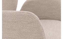 Goossens eetkamerstoel hera beige stof - 8221081-02