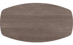 Goossens excellent eettafel uniek donker bruin eiken - 8221100-01
