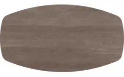 Goossens excellent eettafel uniek donker bruin eiken - 8221100-01