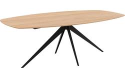 Goossens excellent eettafel uniek blank eiken - 8221115-01