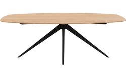 Goossens excellent eettafel uniek blank eiken - 8221115-03