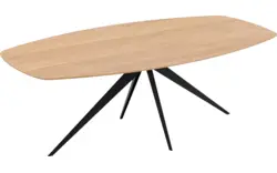 Goossens excellent eettafel uniek blank eiken - 8221115-03