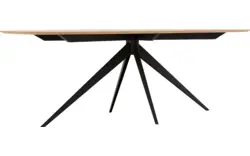 Goossens excellent eettafel uniek blank eiken - 8221115-03