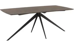 Goossens excellent eettafel uniek donker bruin eiken - 8221127-03