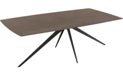 Goossens excellent eettafel uniek donker bruin eiken - 8221127-03