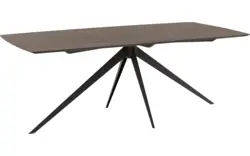 Goossens excellent eettafel uniek donker bruin eiken - 8221128-03