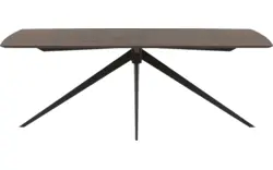 Goossens excellent eettafel uniek donker bruin eiken - 8221128-03