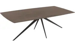 Goossens excellent eettafel uniek donker bruin eiken - 8221128-03
