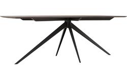 Goossens excellent eettafel uniek donker bruin eiken - 8221128-03
