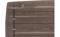 Goossens excellent eettafel uniek donker bruin eiken - 8221128-03