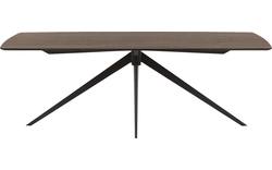 Goossens excellent eettafel uniek donker bruin eiken - 8221129-03