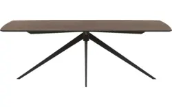 Goossens excellent eettafel uniek donker bruin eiken - 8221129-03