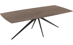 Goossens excellent eettafel uniek donker bruin eiken - 8221129-03