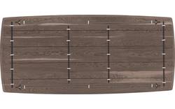 Goossens excellent eettafel uniek donker bruin eiken - 8221129-03