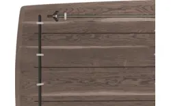 Goossens excellent eettafel uniek donker bruin eiken - 8221129-03