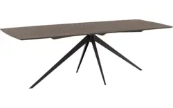 Goossens excellent eettafel uniek donker bruin eiken - 8221130-03