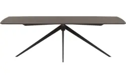 Goossens excellent eettafel uniek donker bruin eiken - 8221130-03