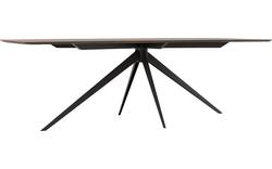 Goossens excellent eettafel uniek donker bruin eiken - 8221130-03