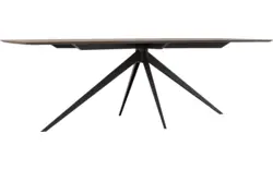 Goossens excellent eettafel uniek donker bruin eiken - 8221130-03