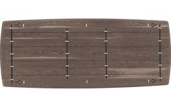 Goossens excellent eettafel uniek donker bruin eiken - 8221131-01