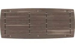 Goossens excellent eettafel uniek donker bruin eiken - 8221131-01