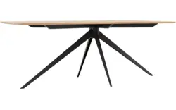 Goossens excellent eettafel uniek blank eiken - 8221143-03