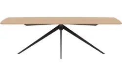 Goossens excellent eettafel uniek blank eiken - 8221145-03