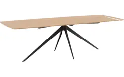 Goossens excellent eettafel uniek blank eiken - 8221145-03