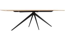 Goossens excellent eettafel uniek blank eiken - 8221145-03