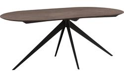 Goossens excellent eettafel uniek donker bruin eiken - 8221189-03