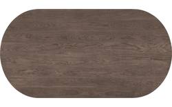 Goossens excellent eettafel uniek donker bruin eiken - 8221189-03