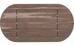 Goossens excellent eettafel uniek donker bruin eiken - 8221189-03