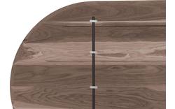 Goossens excellent eettafel uniek donker bruin eiken - 8221189-03