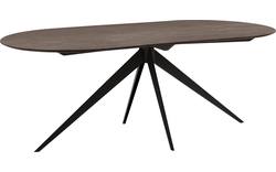 Goossens excellent eettafel uniek donker bruin eiken - 8221189-03