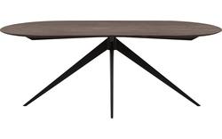 Goossens excellent eettafel uniek donker bruin eiken - 8221190-03