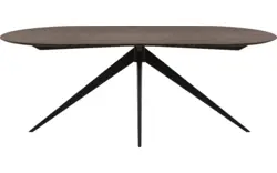 Goossens excellent eettafel uniek donker bruin eiken - 8221190-03