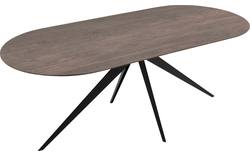Goossens excellent eettafel uniek donker bruin eiken - 8221190-03