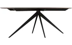 Goossens excellent eettafel uniek donker bruin eiken - 8221190-03