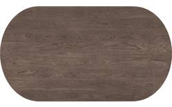 Goossens excellent eettafel uniek donker bruin eiken - 8221189-03