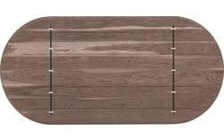 Goossens excellent eettafel uniek donker bruin eiken - 8221190-03