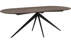 Goossens excellent eettafel uniek donker bruin eiken - 8221191-03