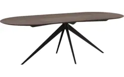 Goossens excellent eettafel uniek donker bruin eiken - 8221192-03