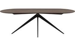 Goossens excellent eettafel uniek donker bruin eiken - 8221192-03