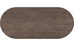 Goossens excellent eettafel uniek donker bruin eiken - 8221192-03