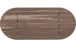 Goossens excellent eettafel uniek donker bruin eiken - 8221192-03