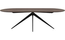 Goossens excellent eettafel uniek donker bruin eiken - 8221193-03